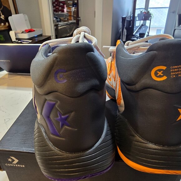 Converse All Star BB Shift CX Trick Or Treat Black Men 10 Basketball Shoes NEW - Picture 5 of 13